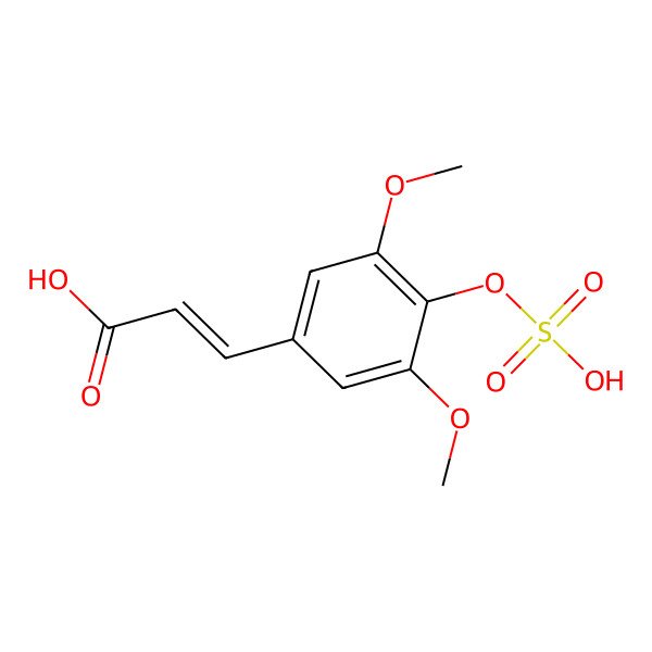 Sinapic Acid Sulfate Chemical Compound Plantaedb