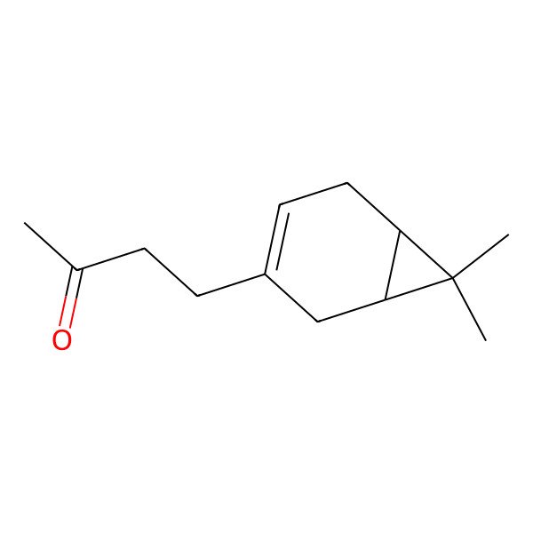 2D Structure of (+)-3-Carene, 10-(acetylmethyl)-
