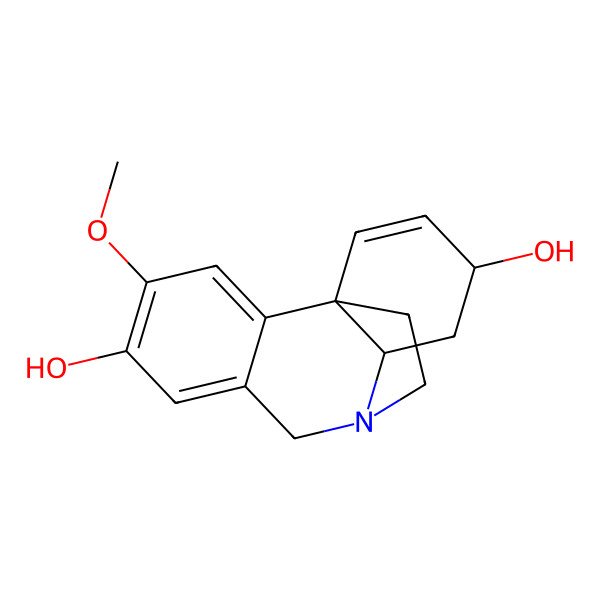 2D Structure of (-)-8-Demethylmaritidine 2D Structure of (-)-8-Demethylmaritidine
