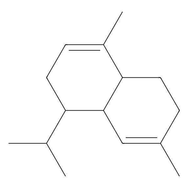 2D Structure of (+/-)-alpha-Cadinene 2D Structure of (+/-)-alpha-Cadinene