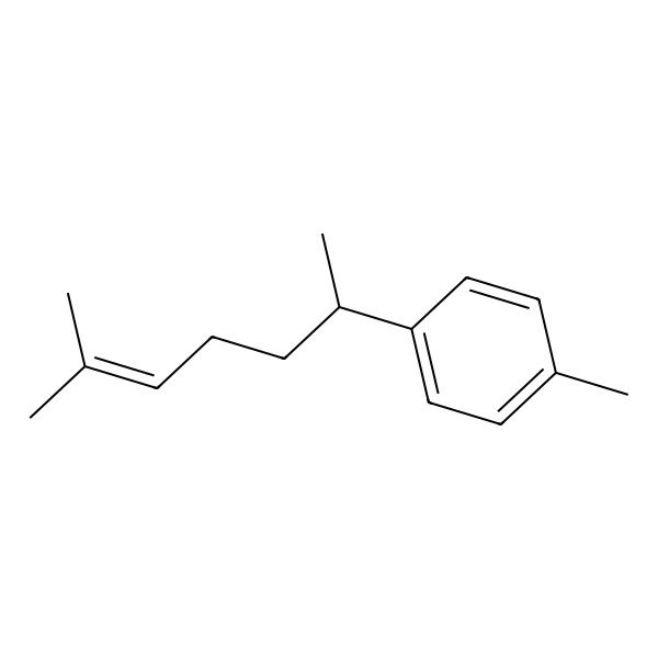 2D Structure of (-)-alpha-Curcumene