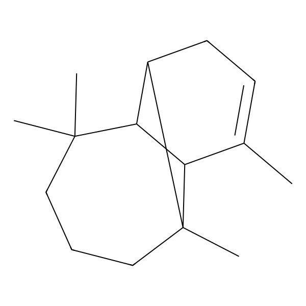 2D Structure of (-)-alpha-Longipinene