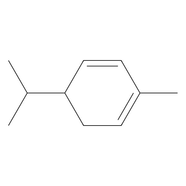 2D Structure of (+)-alpha-Phellandrene