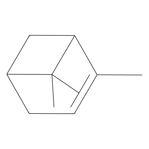 2D Structure of (-)-alpha-Pinene
