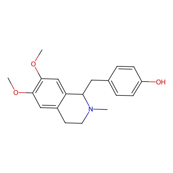 2D Structure of (+)-Armepavine