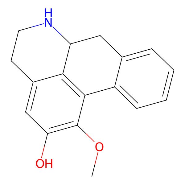 2D Structure of (+)-Asimilobine