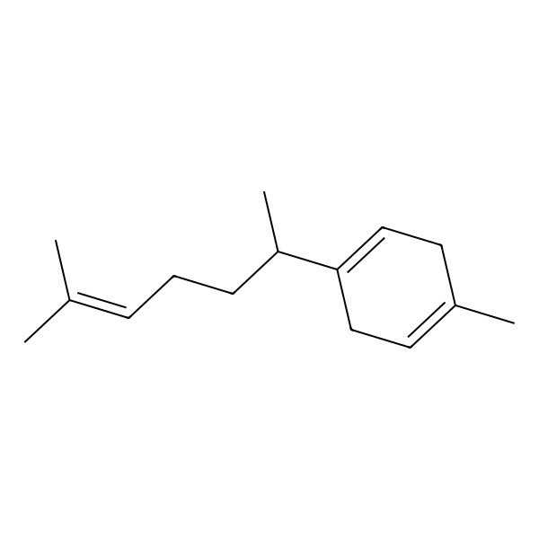 2D Structure of (-)-beta-Curcumene