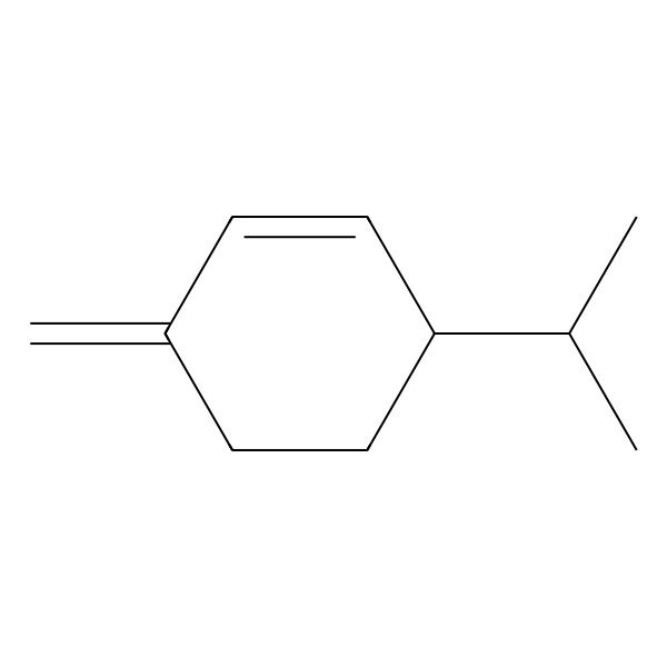 2D Structure of (+)-beta-Phellandrene