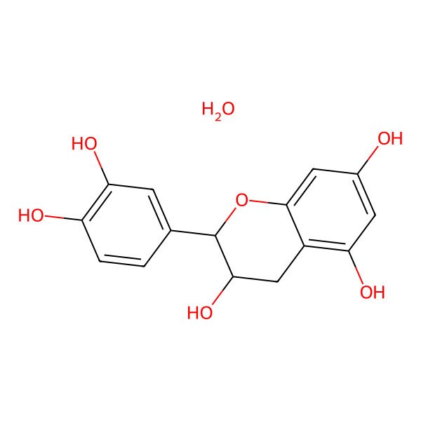 2D Structure of (+)-Catechin Hydrate
