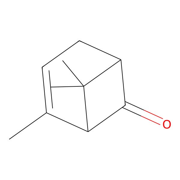 2D Structure of (-)-Chrysanthenone 2D Structure of (-)-Chrysanthenone