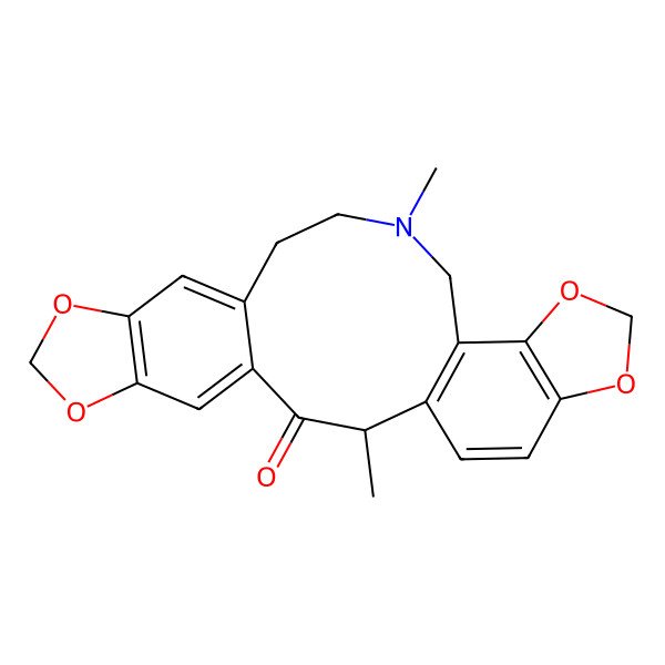 2D Structure of (-)-Corycavine