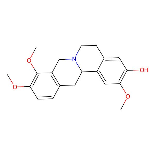 2D Structure of (+)-Corypalmine