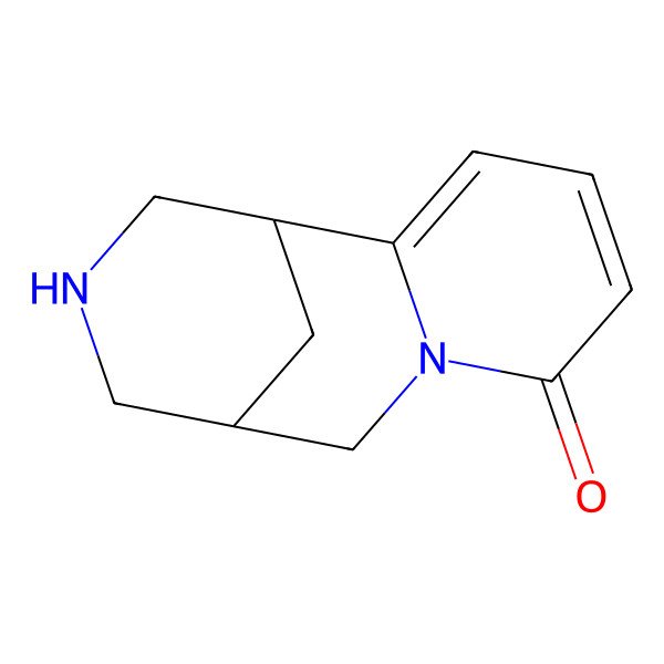 2D Structure of (-)-Cytisine