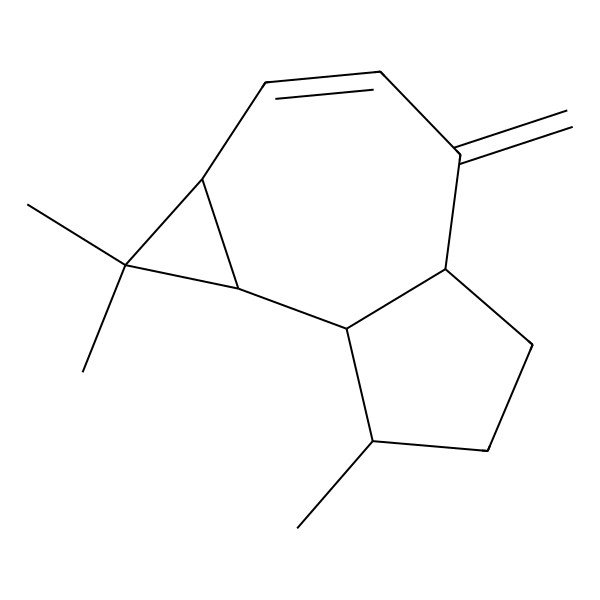 2D Structure of (-)-Dehydroaromadendrene