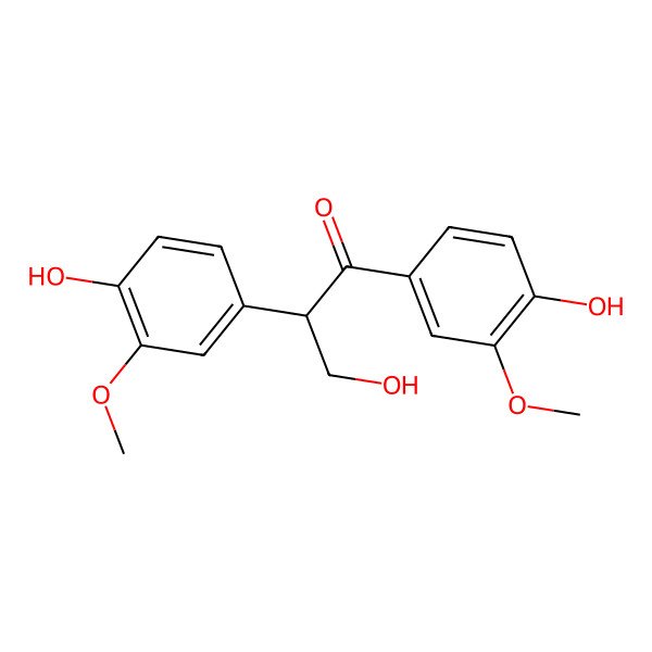 2D Structure of (-)-Evofolin B