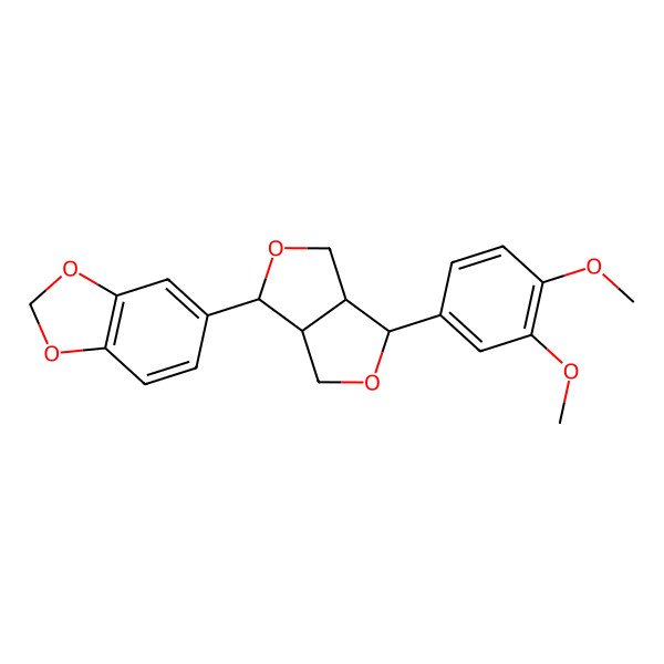 2D Structure of (+)-Fargesin 2D Structure of (+)-Fargesin