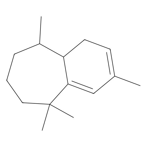 2D Structure of (+)-Himachala-2,4-diene