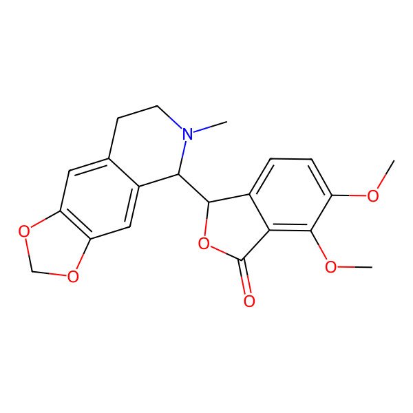 2D Structure of (+)-Hydrastine 2D Structure of (+)-Hydrastine