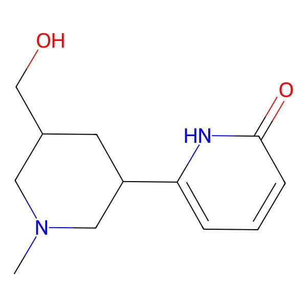 2D Structure of (+)-Isokuraramine