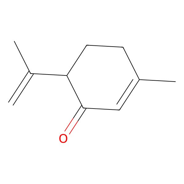 2D Structure of (+)-Isopiperitenone 2D Structure of (+)-Isopiperitenone