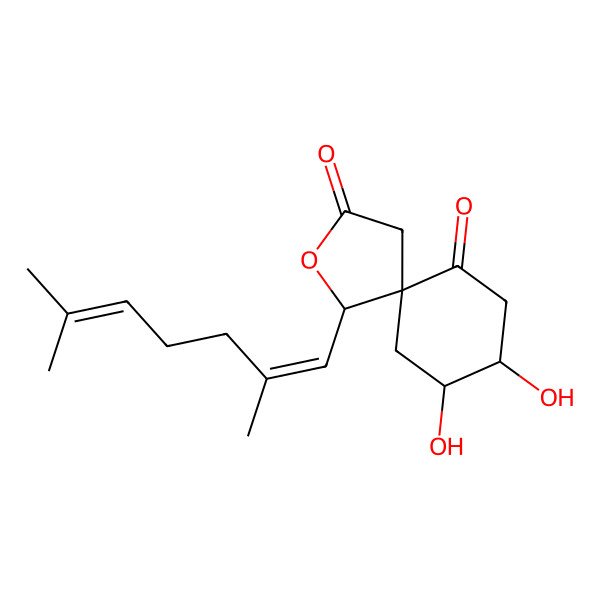 2D Structure of (+)-Miliusane Iv