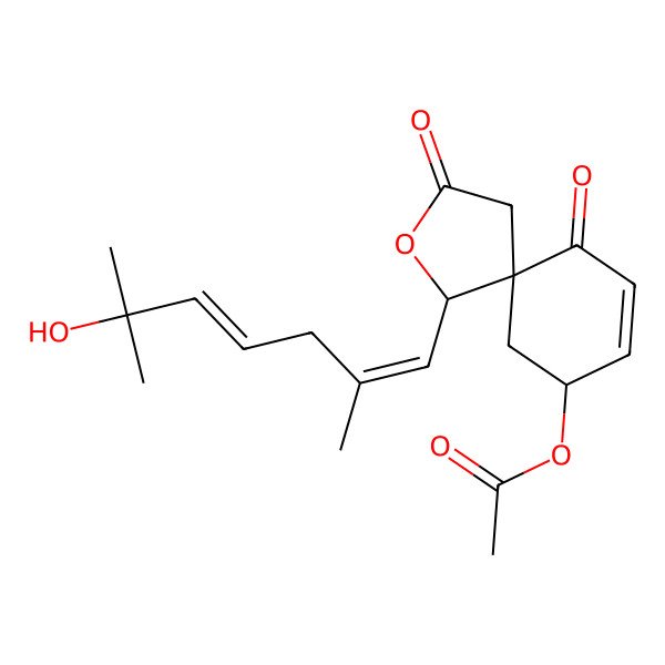 2D Structure of (+)-Miliusane Xvii