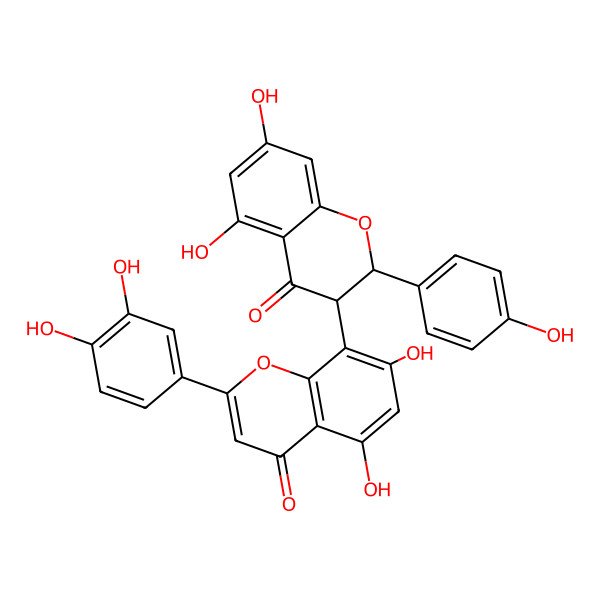 2D Structure of (+)-Morelloflavone