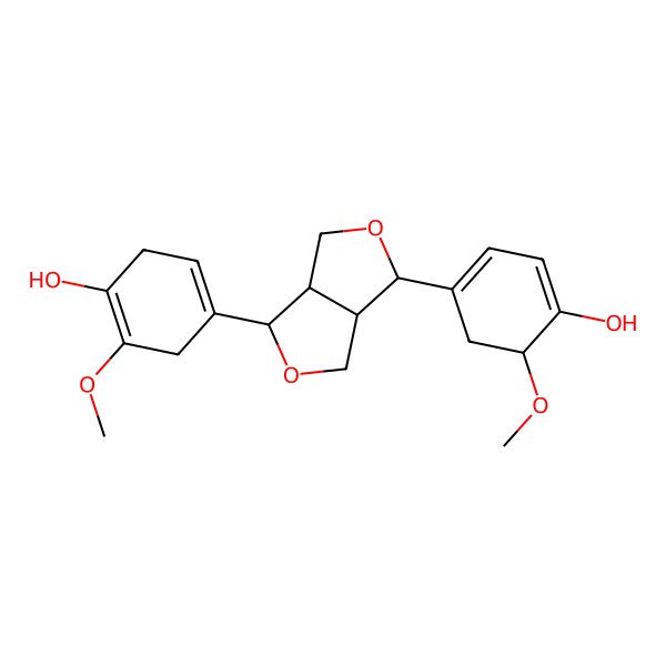 2D Structure of (+)-Pinonesinol 2D Structure of (+)-Pinonesinol