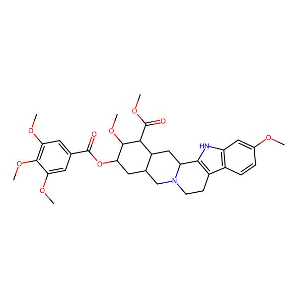 2D Structure of (+)-Reserpine