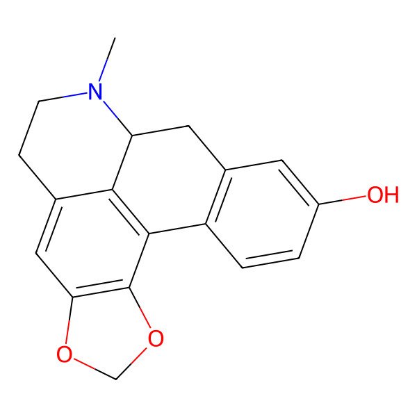 2D Structure of (-)-Roemeroline 2D Structure of (-)-Roemeroline
