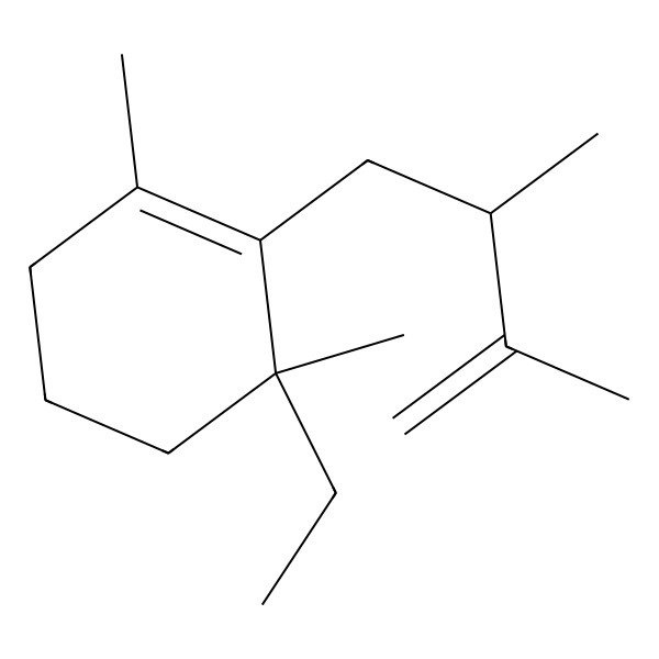 2D Structure of (-)-Selina-4,11-diene