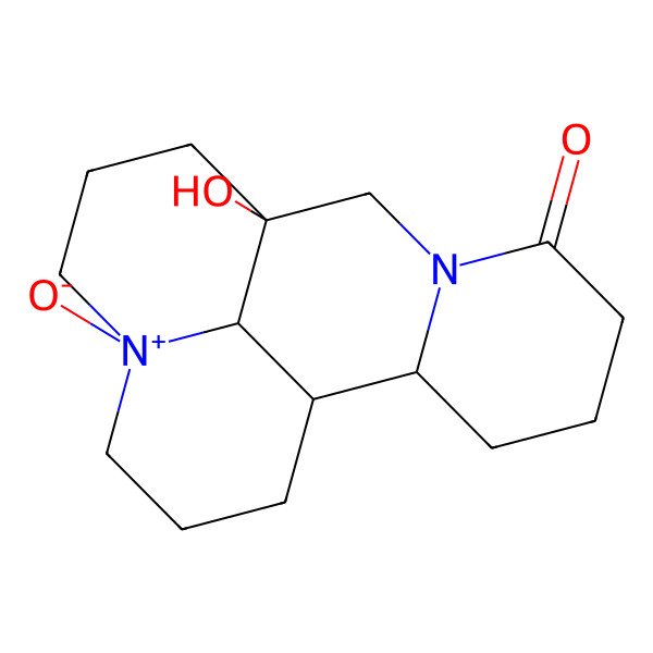 2D Structure of (+)-Sophoranol 1-oxide