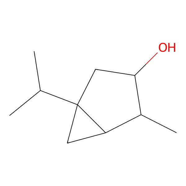 2D Structure of (+)-Thujan-3-ol 2D Structure of (+)-Thujan-3-ol