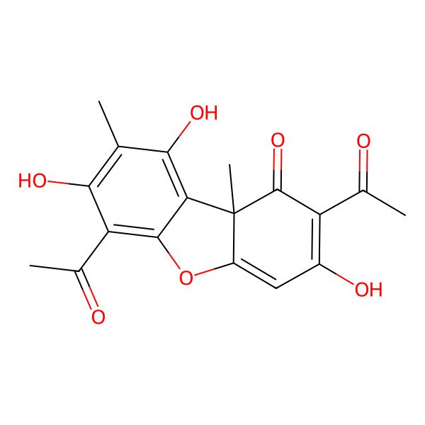 Usnic Acid Chemical Compound Plantaedb