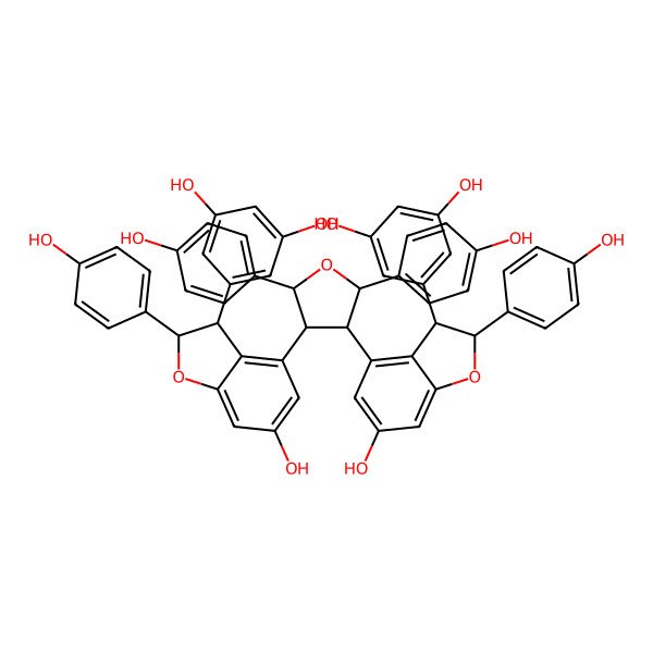 2D Structure of (+)-Viniferol E