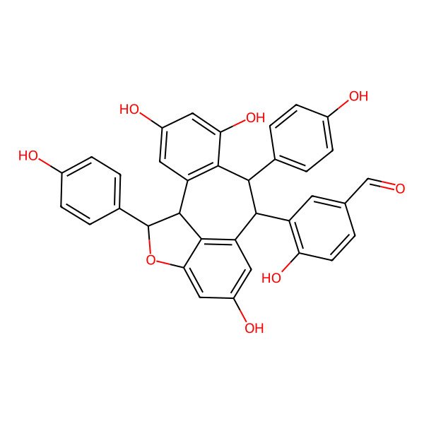 2D Structure of Vitisinol B