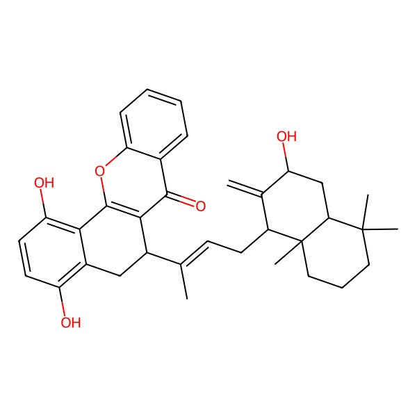 2D Structure of Dichrostachine R