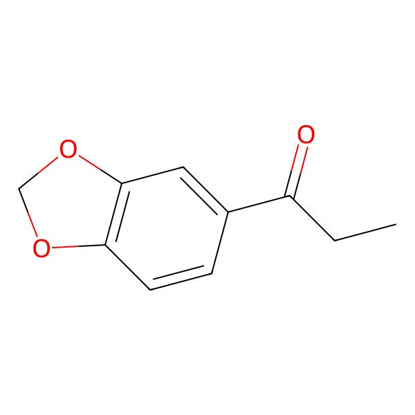 2D Structure of 1-(1,3-Benzodioxol-5-yl)-1-propanone