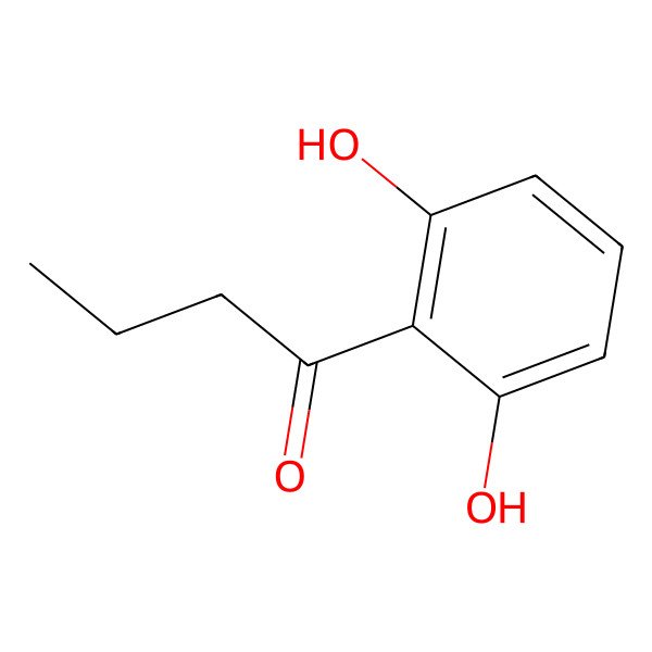 2D Structure of 1-(2,6-Dihydroxyphenyl)butan-1-one 2D Structure of 1-(2,6-Dihydroxyphenyl)butan-1-one
