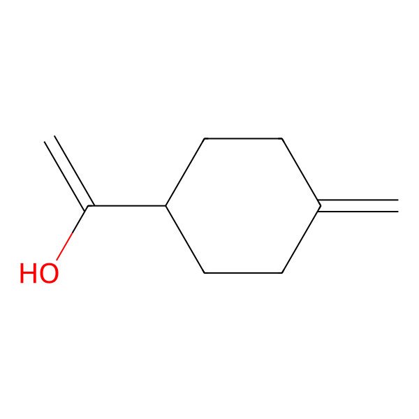 2D Structure of 1-(4-Methylidenecyclohexyl)ethenol