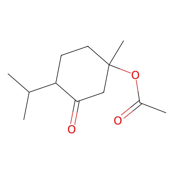 2D Structure of 1-Acetoxy-p-menth-3-one 2D Structure of 1-Acetoxy-p-menth-3-one