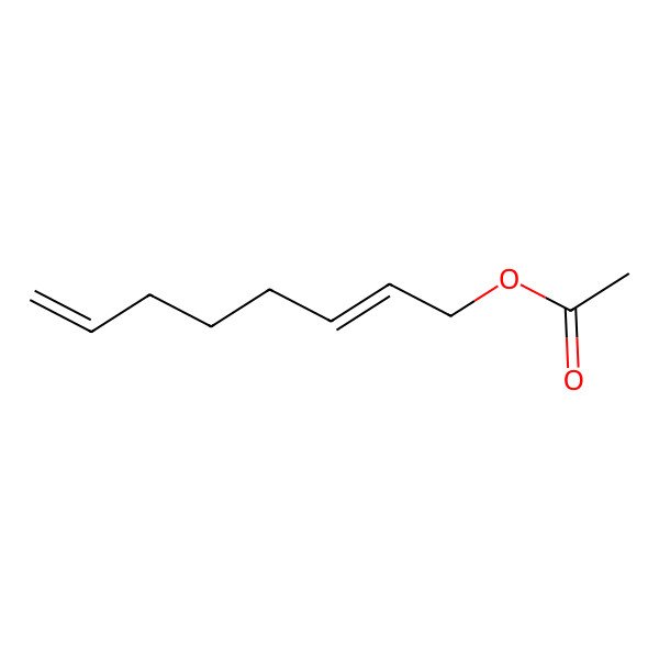 2D Structure of 1-Acetoxyoctadiene 2D Structure of 1-Acetoxyoctadiene