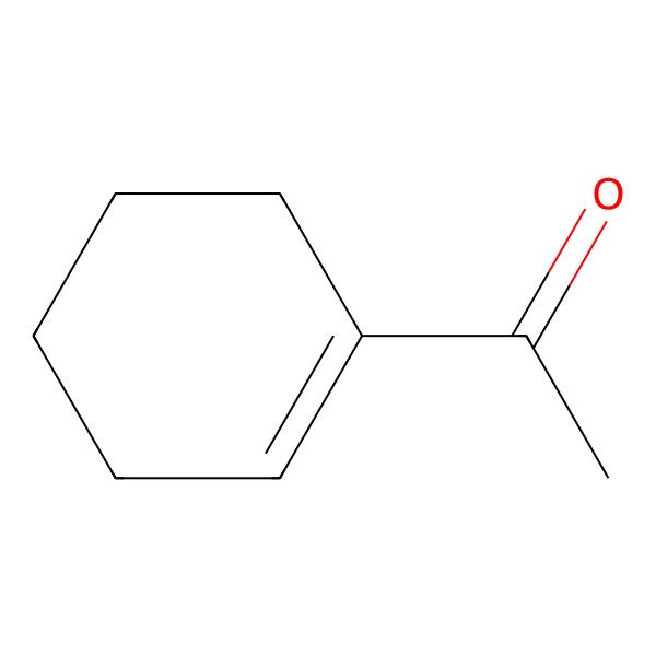 2D Structure of 1-Acetyl-1-cyclohexene 2D Structure of 1-Acetyl-1-cyclohexene