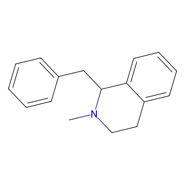2D Structure of 1-Benzyl-2-methyl-1,2,3,4-tetrahydroisoquinoline