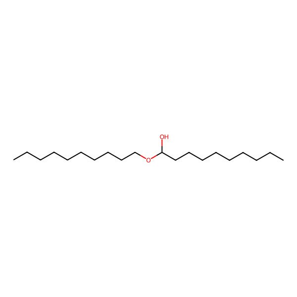 2D Structure of 1-Decanol, 1-(decyloxy)- 2D Structure of 1-Decanol, 1-(decyloxy)-