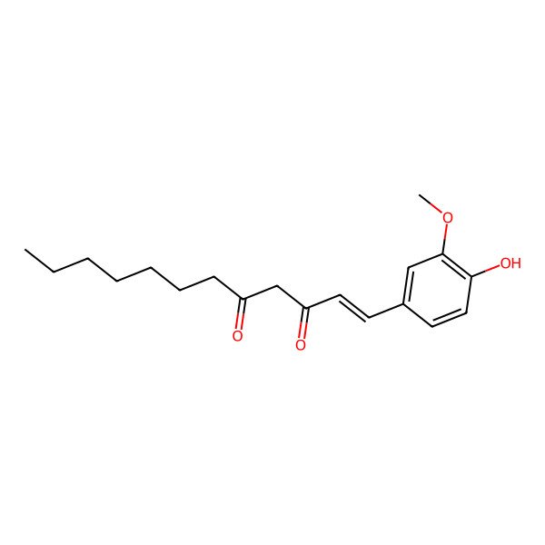 2D Structure of 1-Dehydro-(8)-gingerdione 2D Structure of 1-Dehydro-(8)-gingerdione