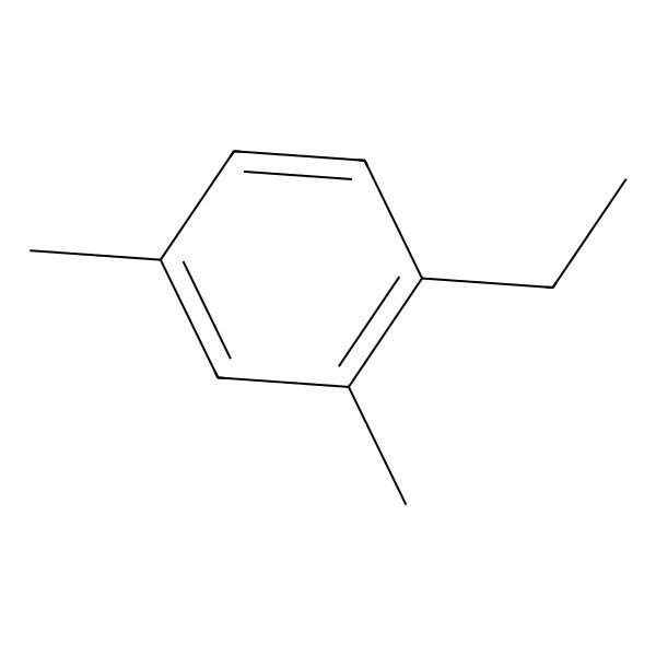 2D Structure of 1-Ethyl-2,4-dimethylbenzene