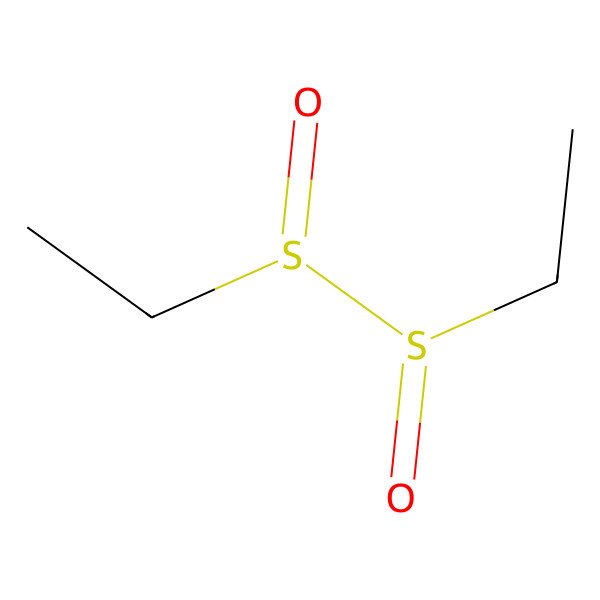 2D Structure of 1-Ethylsulfinylsulfinylethane