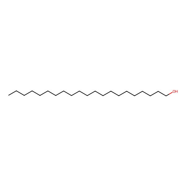 2D Structure of 1-Heneicosanol