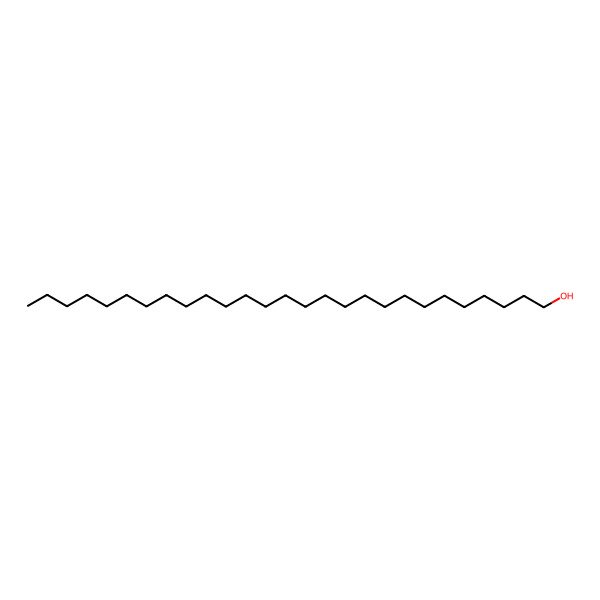 2D Structure of 1-Heptacosanol